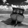 Verankertes Boot Verankertes Boot